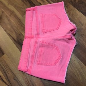 Pink Size 4 Shorts